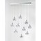Et2 Swank LED 10-Light Linear Pendant E24599-93PC - alternate 2